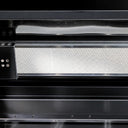 104" 4-Burner 72,000 BTU Black Outdoor Kitchen Bar Barbecue Island Grill + Wine Cooler + Sink
