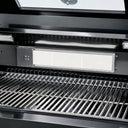 104" 4-Burner 72,000 BTU Black Outdoor Kitchen Bar Barbecue Island Grill + Wine Cooler + Sink