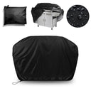 57" Black Barbecue Gas Grill Waterproof Cover