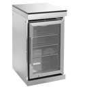 104" 4-Burner 72,000 BTU Silver Outdoor Kitchen Island Grill  with Storage Cabinets & Drawers