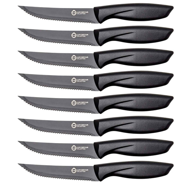 8-Piece Set: Steak Knife Stainless Steel