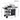 2+2 multifunctional gas barbecue grill and covered grill combination for outdoor cooking - barbecue, barbecue, pizza.
