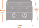 G22 | Stainless Tabletop Propane Gas Grill