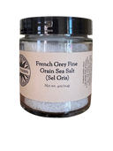 French Grey Sea Salt, Celtic Sel Gris, Fine or Coarse Grain