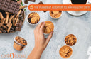 Carbolicious Marble Muffin Home-Style Low-Carb Sugar Free - 6 Pack - 3g Net Carbs per Muffin