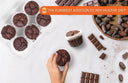 Carbolicious Chocolate Muffin Low-Carb Sugar-Free - 6 Pack - Only 3g Net Carbs per Muffin!
