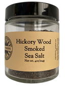 Hickory Wood Smoked Sea Salt