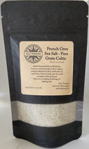 French Grey Sea Salt, Celtic Sel Gris, Fine or Coarse Grain