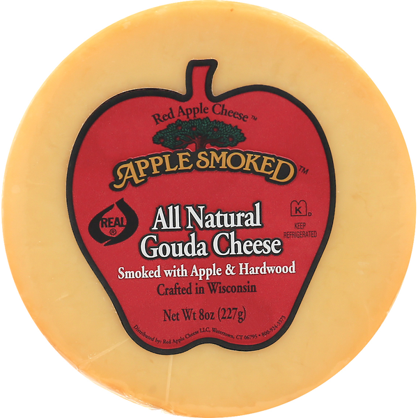 Red Apple Cheese Apple Smoked All Natural Gouda Cheese