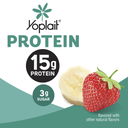 Yoplait Protein Strawberry Banana Yogurt Cultured Dairy Snack Cup