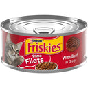 Purina Friskies Gravy Wet Cat Food, Prime Filets With Beef in Gravy