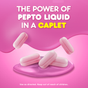 Pepto-Bismol Caplets for Upset Stomach & Diarrhea Relief, Over-the-Counter Medicine