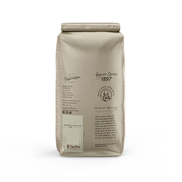 PapaNicholas Coffee Breakfast Blend, Light Roast Whole Bean Coffee
