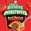 Chef Boyardee Overstuffed Beef Ravioli in Pasta Sauce, Ready-to-Eat Meal