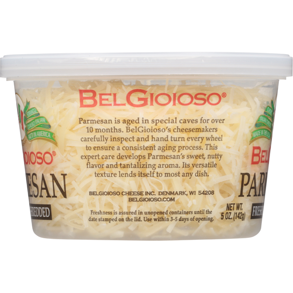 BelGioioso Freshly Shredded Cheese, Parmesan