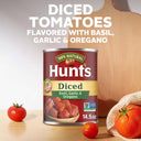 Hunt's Diced Tomatoes with Basil Garlic and Oregano