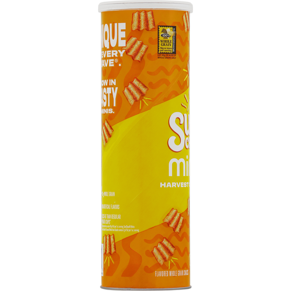 Sun Chips Whole Grain Snacks, Harvest Cheddar Flavored, Minis