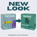 Trojan Ultra Thin Latex Lubricated Condoms For Men