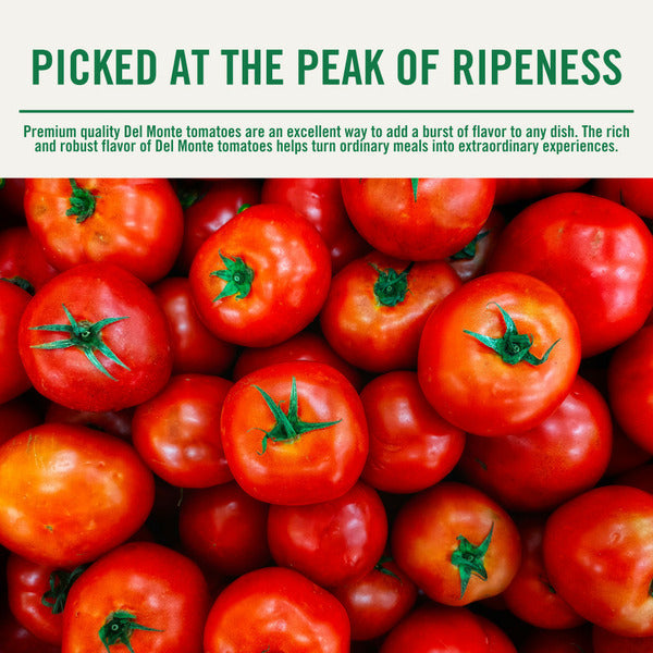 Del Monte Diced Tomatoes with the Flavors of Basil, Garlic & Oregano