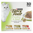 Purina Fancy Feast Poultry and Beef Feast Classic Pate Collection Grain Free Wet Cat Food