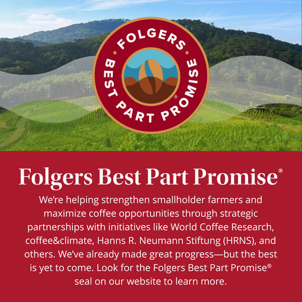 Folgers Breakfast Blend Ground Coffee, Mild Roast