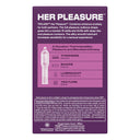 Trojan Her Pleasure Lubricated Latex Condoms