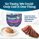 Blue Buffalo Tastefuls Spoonless Singles Wet Cat Food, Beef, Twin Pack Cups