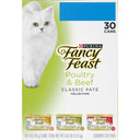 Purina Fancy Feast Poultry and Beef Feast Classic Pate Collection Grain Free Wet Cat Food
