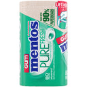 Mentos Gum Pure Fresh Spearmint, 80pc, Recyclable, 90% Paperboard Bottle