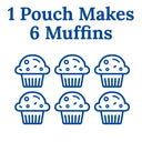 Martha White Wildberry Muffin Mix, 7 Oz Bag