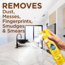 Pledge® Expert Care™ Enhancing Polish Aerosol, Lemon Scent, Shines & Protects