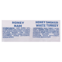 Land O’Frost Sub Sandwich Kit, Honey Ham & Turkey, Vacuum Packed