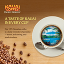 Kauai Coffee Ground K-Cup Pods Mocha Macadamia Nut Coffee