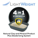 Purina Tidy Cats LightWeight 4 in 1 Strength Clumping Dust Free Cat Litter