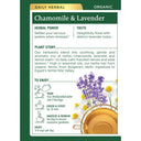 Traditional Medicinals Organic Chamomile with Lavender, Caffeine Free Herbal Tea