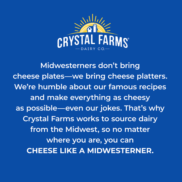 Crystal Farms Cheese, Mozzarella, Whole Milk