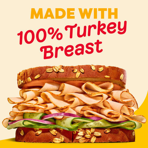 Oscar Mayer Deli Fresh Mesquite Smoked Turkey Breast Sliced Sandwich Lunch Meat