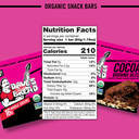 Dave's Killer Bread Cocoa Brownie Blitz Organic Snack Bars, 4 Individually Wrapped Snack Bars
