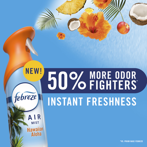 Febreze Air Mist Air Freshener Spray Hawaiian Aloha
